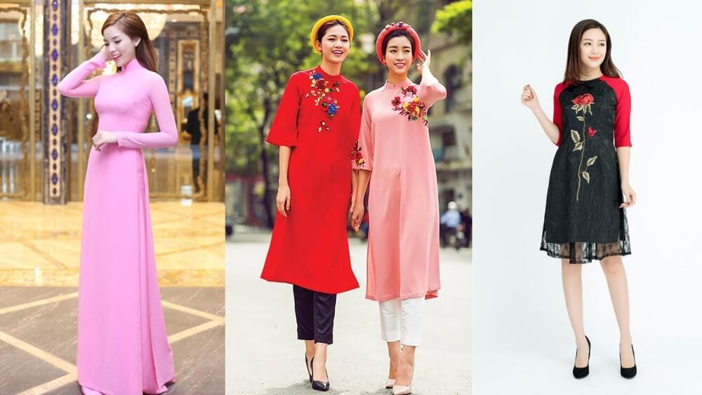 Các kiểu áo dài truyền thống và cách tân đẹp cho mọi lứa tuổi