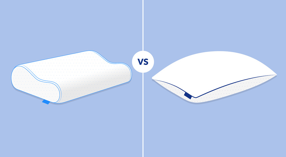 So sánh gối memory foam và Gối lông vũ