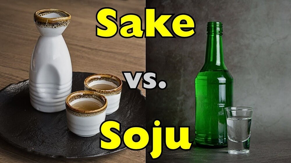 Sake Nhật và Soju Hàn Quốc có gì khác nhau?